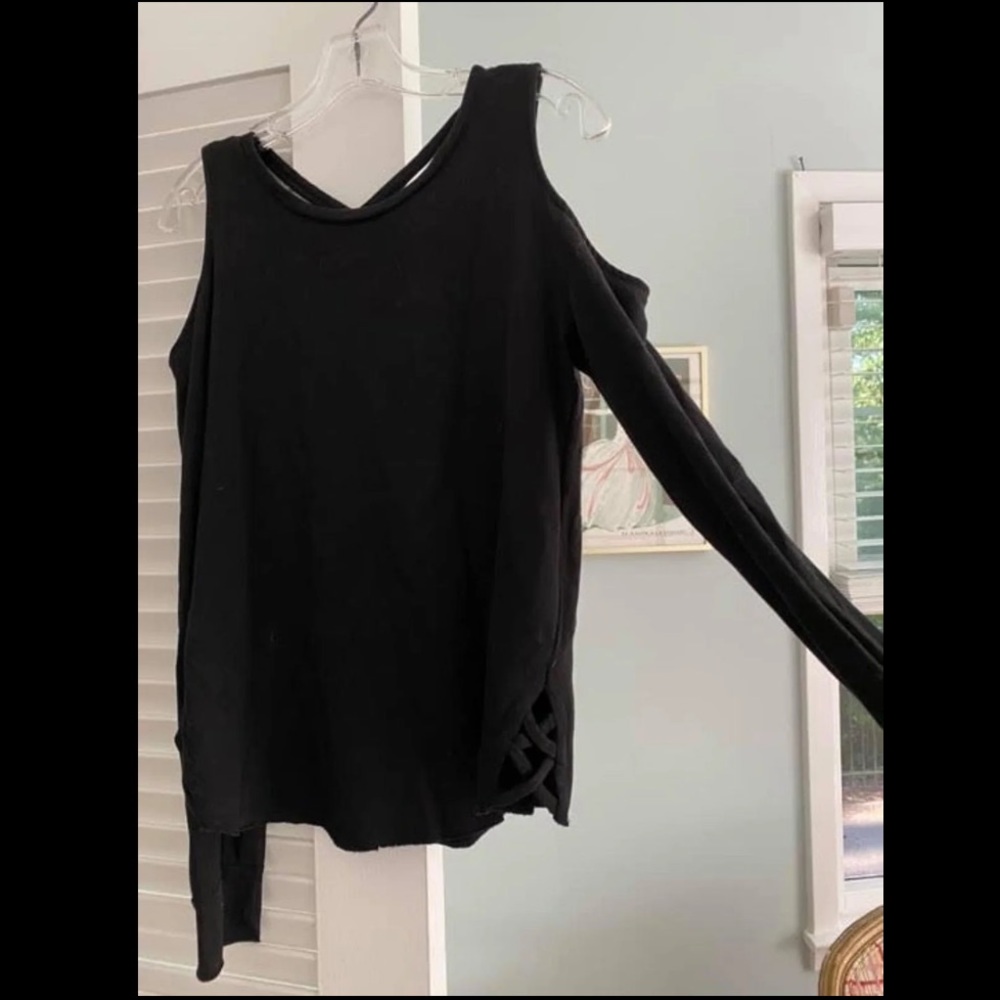 Cutout Black Sweater